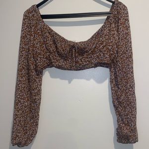 Garage super cropped top